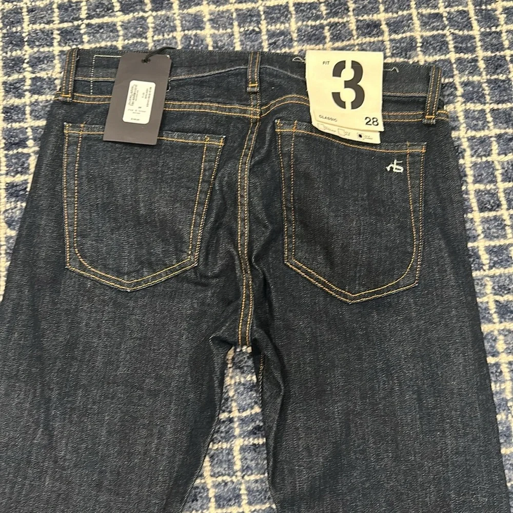 NWT Rag & Bone Dark Wash Jeans Fit 3 Classic - Picture 2 of 5
